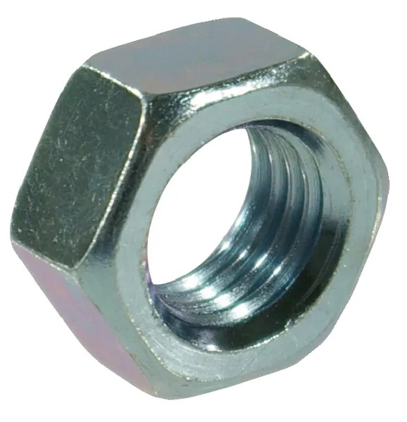 Kuusiomutteri sinkitty 8.8 vasen hienokierre M18 x 1,5 mm - Pultit ja mutterit, metrinen kierre - 8719607141444 - 1