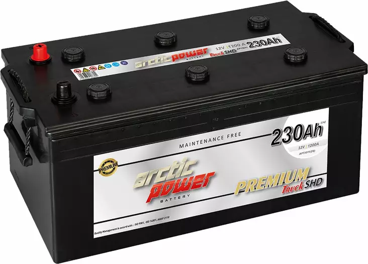 Arctic Power Premium Truck 230 Ah SHD - Käynnistysakut - 5903665006804 - 1