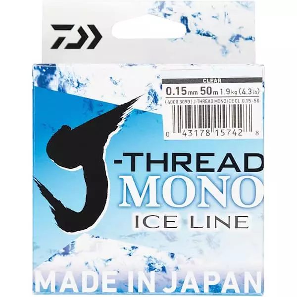 Daiwa J-Thread Mono Ice Line 50 m monofiilisiima - Pilkkisiimat - 043178157404 - 1
