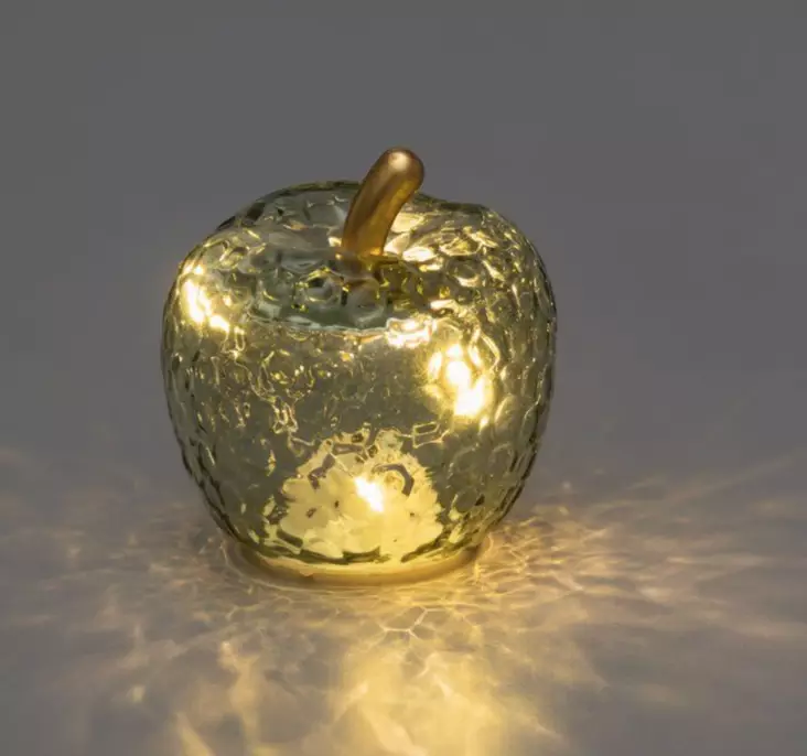 Finnlumor Lasiomena LED-valoilla vihreä - Tunnelmavalot - 6410416573854 - 1