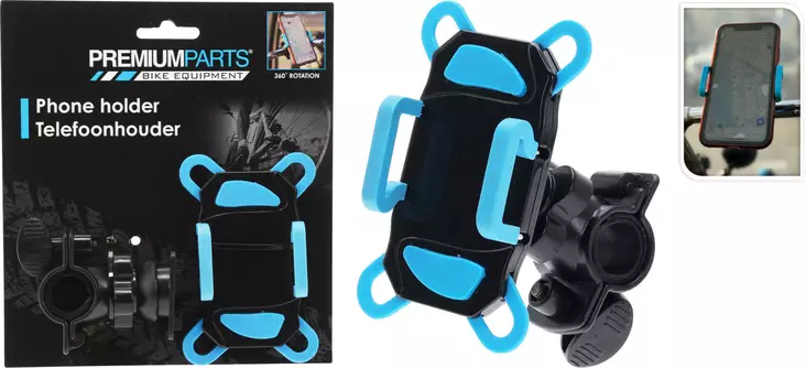 Kännykkäteline polkupyörään - Matkapuhelintarvikkeet - 8721037118224 - 1