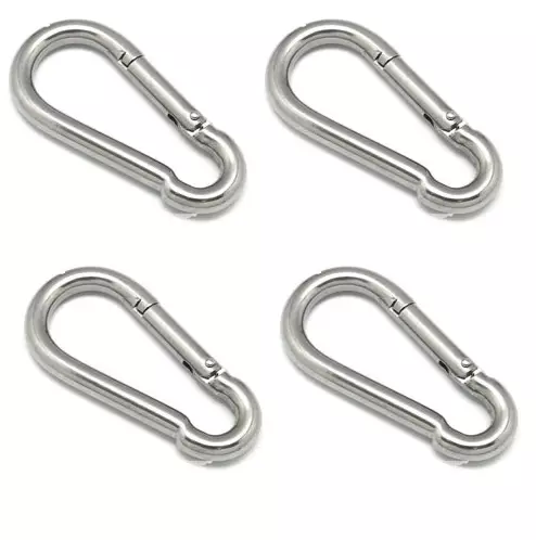 Karabiinihaka 4kpl 10x100mm - Muuta pientä - 8714892498044 - 1