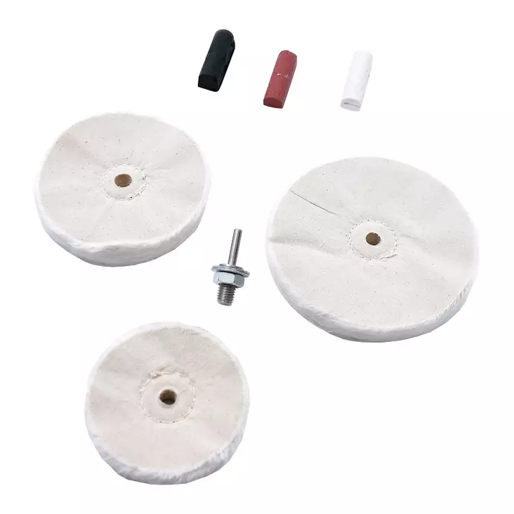 Kiillotussetti metallille 7-os. - Hiomatarvikkeet - 6438152012604 - 1