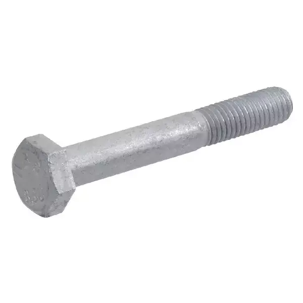 Kuusioruuvi M10 x 60 mm 8.8 kuumasinkitty, osakierre - Pultit ja mutterit, metrinen kierre - 8716106644124 - 1