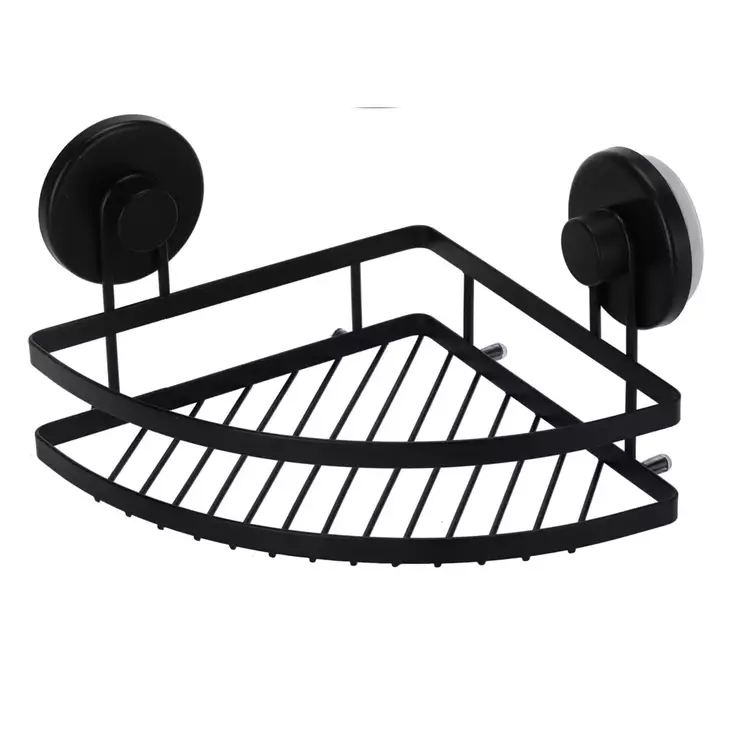 Kylpyhuonehylly kulmamalli yksitasoinen - Kylpyhuonetarvikkeet - 8721037111744 - 1