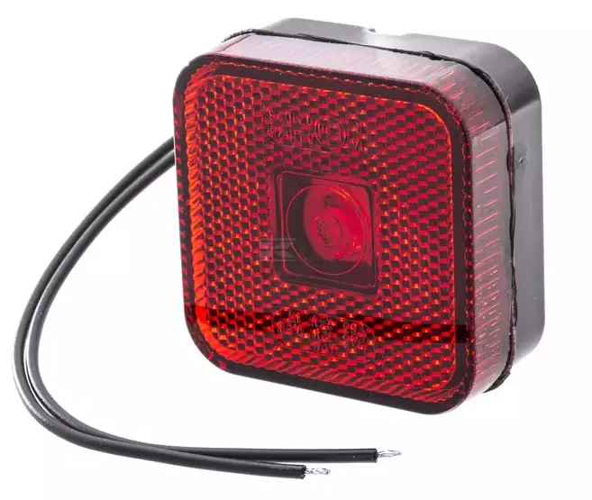 LED-äärivalo nelikulmainen 12-24V - Huomiovalot ja majakat - 8719607168274 - 1