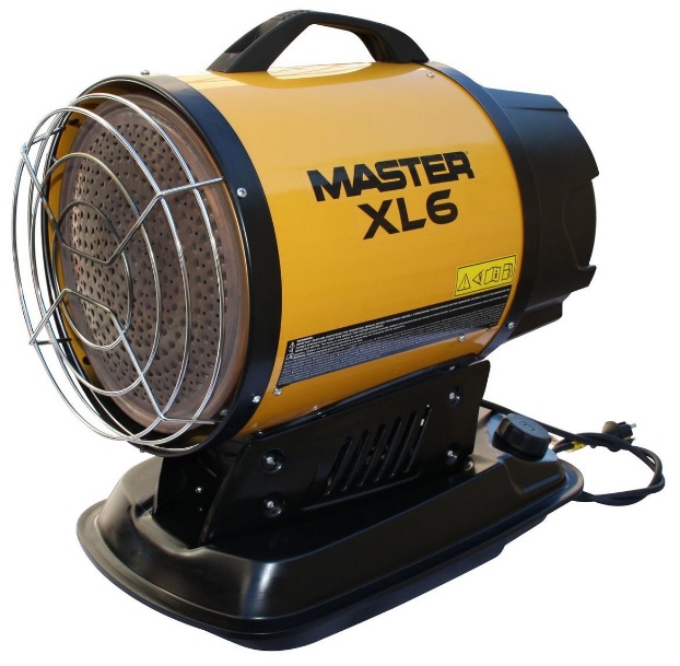Öljykäyttöinen infrapunalämmitin Master XL 61 - Hallilämmittimet - 8719593326504 - 1