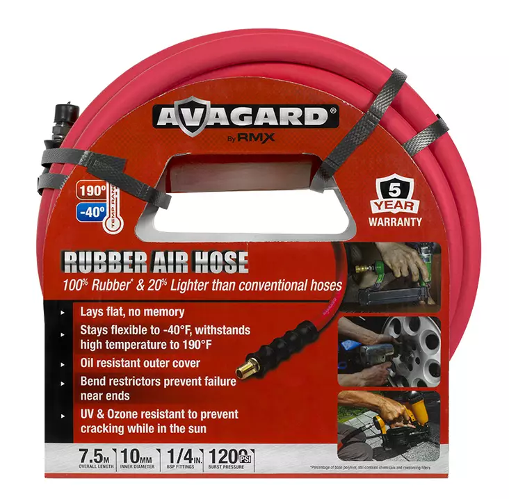 Paineilmaletku Avagard 7.5m 3/8" - Paineilmaletkut - 8906134995804 - 1