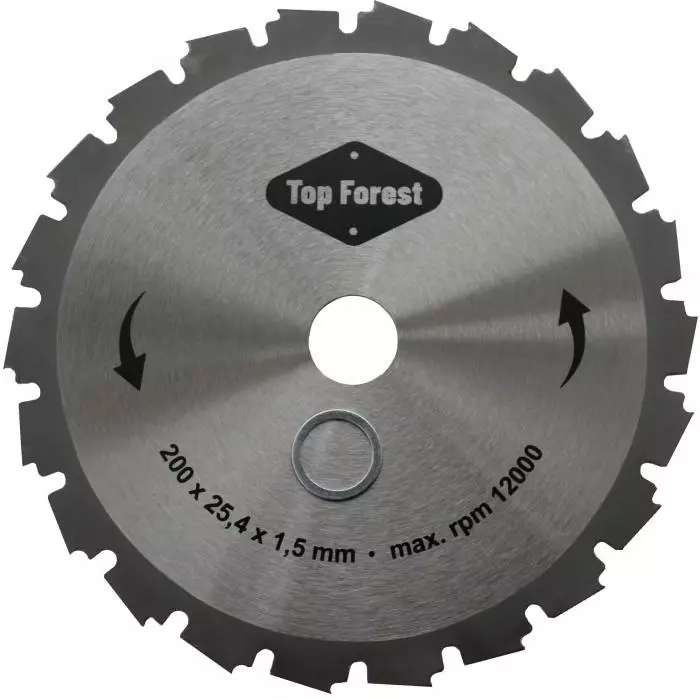 Raivaussahanterä 200 x 25,4*1,5 mm - Sirkkelin- ja pyörösahanterät - 6430074694814 - 1