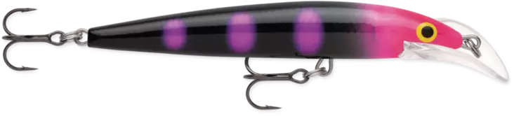 Rapala Scatter Rap Deep Husky Jerk 10 Black Light - Vieheet ja perhot - 022677344744 - 1