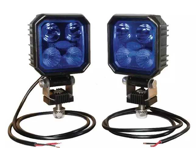 Ruiskuvalosarja sininen 2x9W - Työvalot - 8719493225624 - 1
