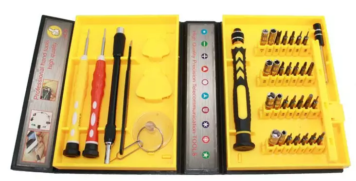 Ruuvimeisselisetti 38-os. elektroniikka - Ruuvimeisselit ja -sarjat - 6430032158464 - 1