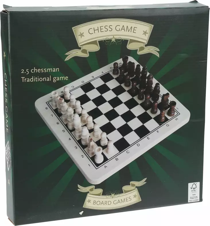 Shakki lautapeli - Pelit - 8720573115254 - 1