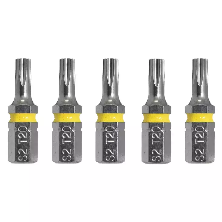 Torxbit sarja 1/4 T20*25mm 5 kpl - Ruuvimeisselit ja -sarjat - 6438152033524 - 1