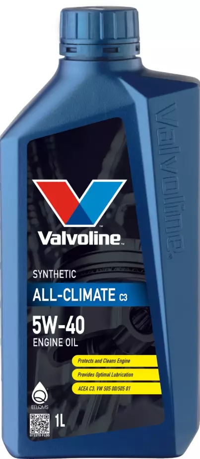 Valvoline All Climate C3 5W-40 moottoriöljy 1L - Autokemikaalit - 8710941021584 - 1