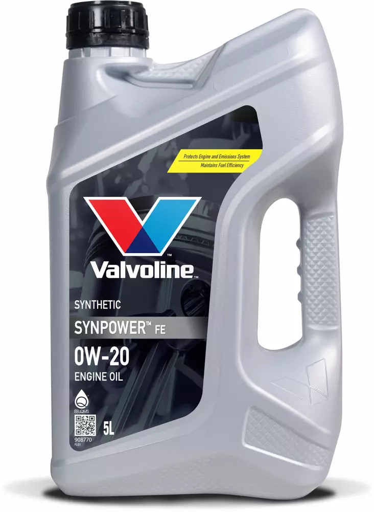 Valvoline Synpower FE 0W-20 moottoriöljy 5 l - Moottoriöljyt - 8710941018164 - 1