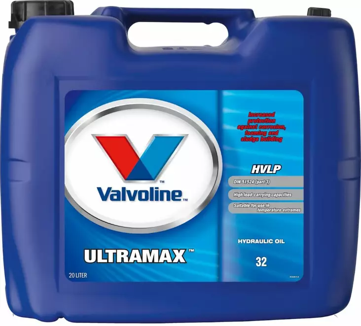 Valvoline Ultramax HVLP 32 hydrauliikkaöljy 20 l - Hydrauliikkaöljyt - 8600501072364 - 1