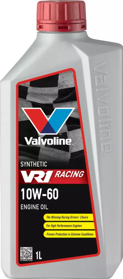 Valvoline VR1 Racing 10W-60 moottoriöljy 1L - Autokemikaalit - 8710941022994 - 1