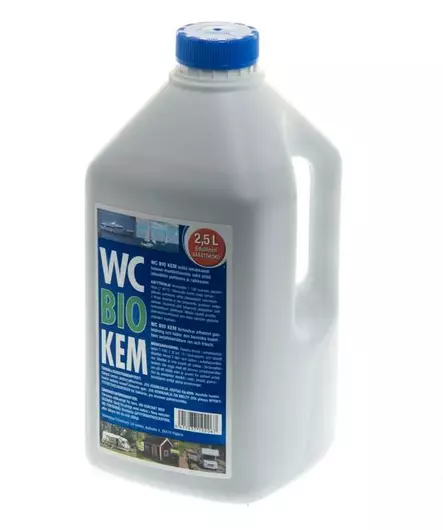 Kemiallisen WC:n tehoaine 2,5 litraa - Caravan-tuotteet - 6410412216885 - 1