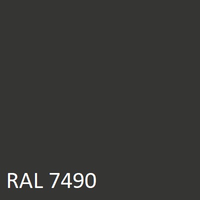 Konemaali Kuhn mustanharmaa (RAL 7490) 1 l - Konemaalit - 8716106429905 - 2