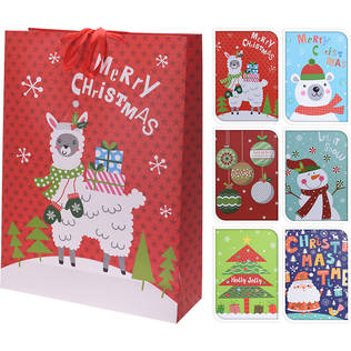 Lahjakassi Joulu koko XXL - Joulukoristeet - 8719987206825 - 1