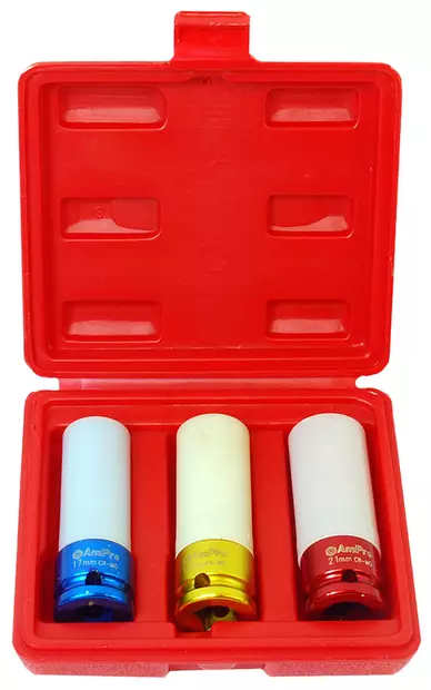 Ohutseinämähylsysarja 1/2" 3-os. - Hylsyt ja -sarjat - 795609757935 - 1