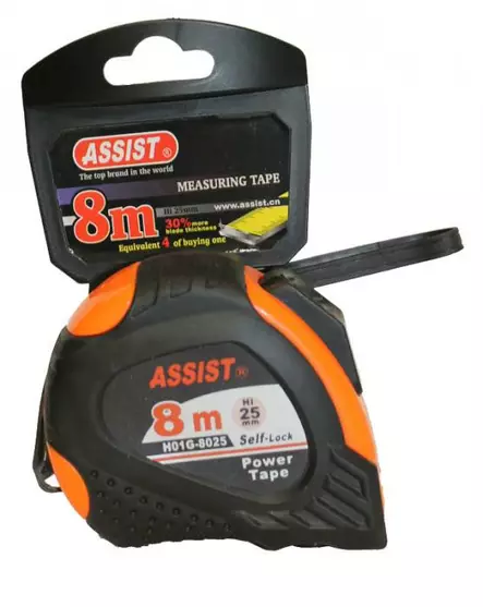 Rullamitta 8m - Muut mittausvälineet - 6430013065255 - 1