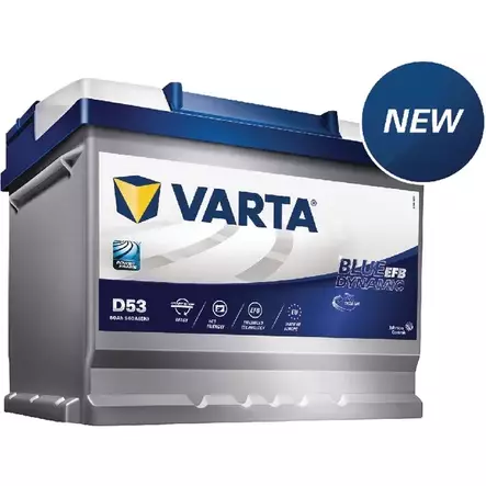 Varta Blue Dynamic EFB 12V 70Ah 760A käynnistysakku - Käynnistysakut - 4016987144565 - 1