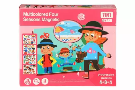 Magneettipalapeli neljä vuodenaikaa - Pelit - 6410416323305 - 1