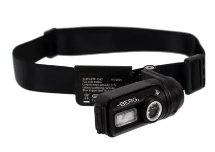 Berg Otsalamppu ladattava 500lm 360° - Otsa- ja käsivalaisimet - 6418536033845 - 1