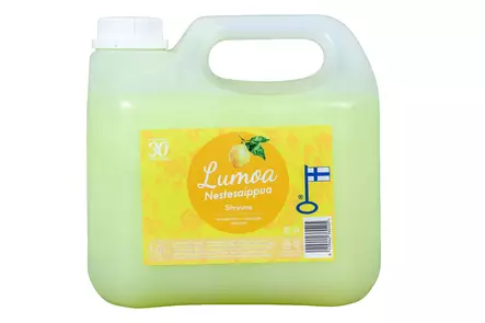 Lumoa nestesaippua sitruuna 3L - Kosmetiikka - 6419642360405 - 1