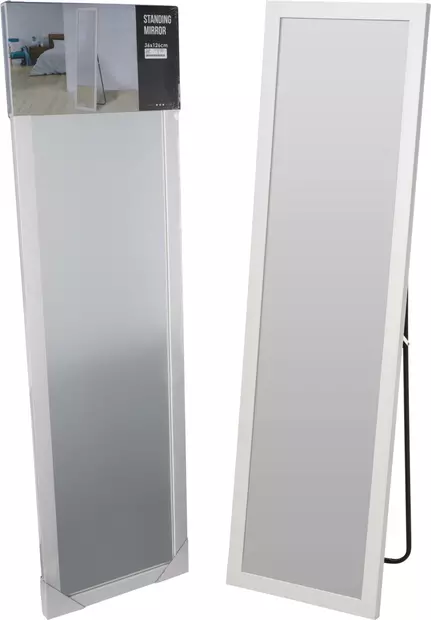 Lattiapeili metallikehyksellä 125x36 cm - Kylpyhuonetarvikkeet - 8721037255875 - 1