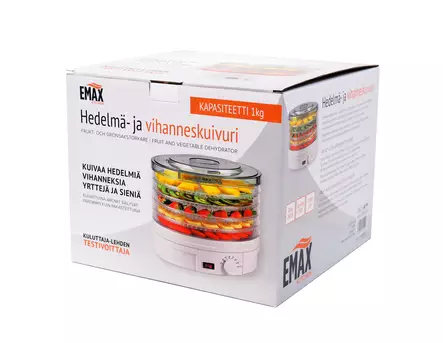 Emax hedelmä- ja kasvikuivuri - Kodinkoneet - 6430050621025 - 2