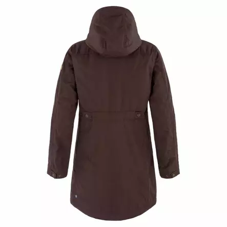 Fjällräven Kiruna Padded Parka W Black Oak - Retkeilyasusteet - 7323451210235 - 2