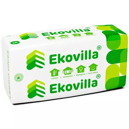 Puhallusvilla Ekovilla 13 kg - Eristeet - 6419412363155 - 1
