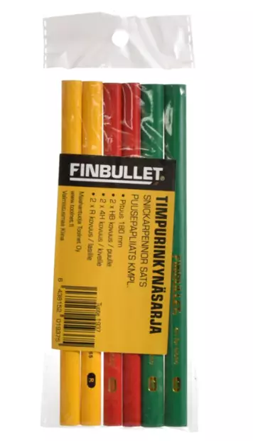 Timpurinkynäsarja 6-os. - Merkkausvälineet - 6438152019375 - 2