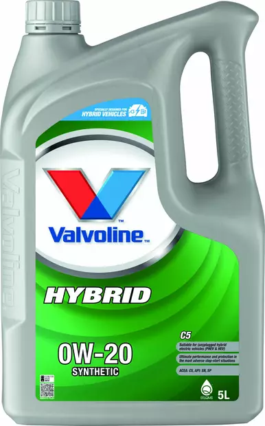 Valvoline Hybrid C5 0W-20 moottoriöljy 5 l - Moottoriöljyt - 8710941032825 - 1