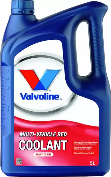Valvoline Multi-Vehicle RTU käyttövalmis punainen jäähdytinneste 5 l - Autokemikaalit - 8710941030845 - 1