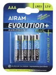 Airam Evolution Plus paristo LR03 AAA - Paristot, testerit - 6435200194725 - 1