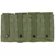 Ammustasku 4-os. "Molle" OD green - Ase- ja ampumatarvikkeet - 4044633227485 - 2