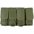 Ammustasku 4-os. "Molle" OD green - Ase- ja ampumatarvikkeet - 4044633227485 - 1