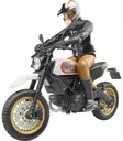 Bruder moottoripyörä Scrambler Ducati Desert Sled ja kuljettaja - Bruder työkonelelut - 4001702630515 - 1