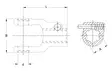 Haarukka AG, 6x21x25 mm, W2200 - Haarukat - 8435194020305 - 2