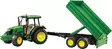 John Deere 5115 M perävaunulla - Bruder työkonelelut - 5700036446265 - 4