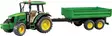 John Deere 5115 M perävaunulla - Bruder työkonelelut - 5700036446265 - 1
