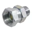 Kaksoisnippa 1/4" x 1/2" BSP uros/naaras - Hydrauliikka - 8716106787715 - 1