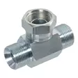 T-kappale 1/4" BSP uros/uros/naaras - Hydrauliikka - 8719593137735 - 1
