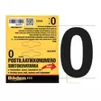 Tarranumero nolla 50 mm - Postilaatikot ja numerot - 6438152088845 - 1