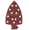 Hiomakolmio pun. 105x150x150 tarra 13R - Hiomatarvikkeet - 6416868648195 - 1