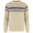 Fjällräven Övik Knit Sweater M Light Beige - Navy - Retkeilyasusteet - 7323451206115 - 1